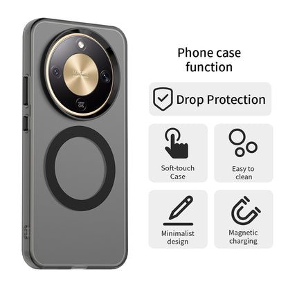 Etui MagSafe dla Honor Magic8 Lite, Techsuit, CandyCase, Czarny