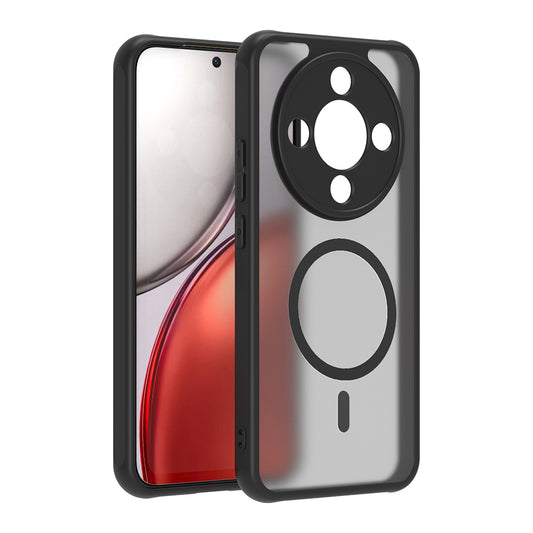 Etui MagSafe dla Honor Magic8 Lite, Techsuit, HaloFrost II, Czarne