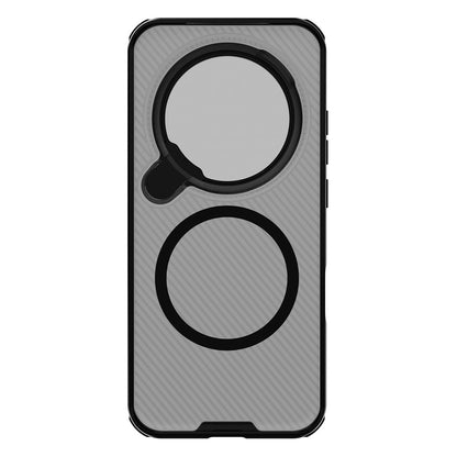 Etui MagSafe do Honor Magic8 Pro, Nillkin, CamShield Prop, Czarna Przezroczysta