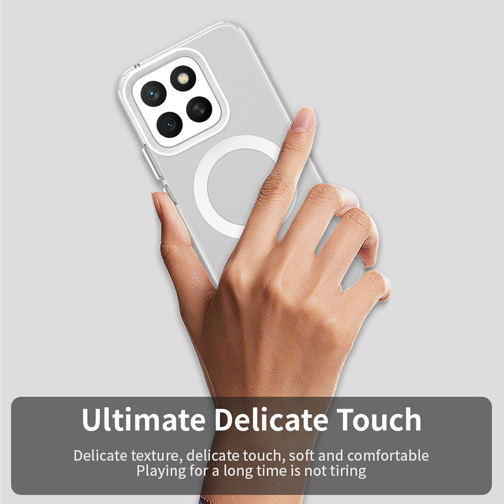 Etui MagSafe do Honor X8c, Techsuit, CandyCase, Białe