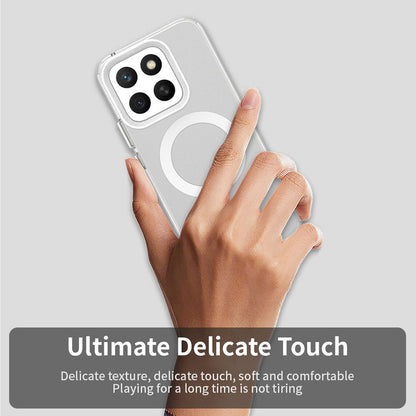 Etui MagSafe do Honor X8c, Techsuit, CandyCase, Białe