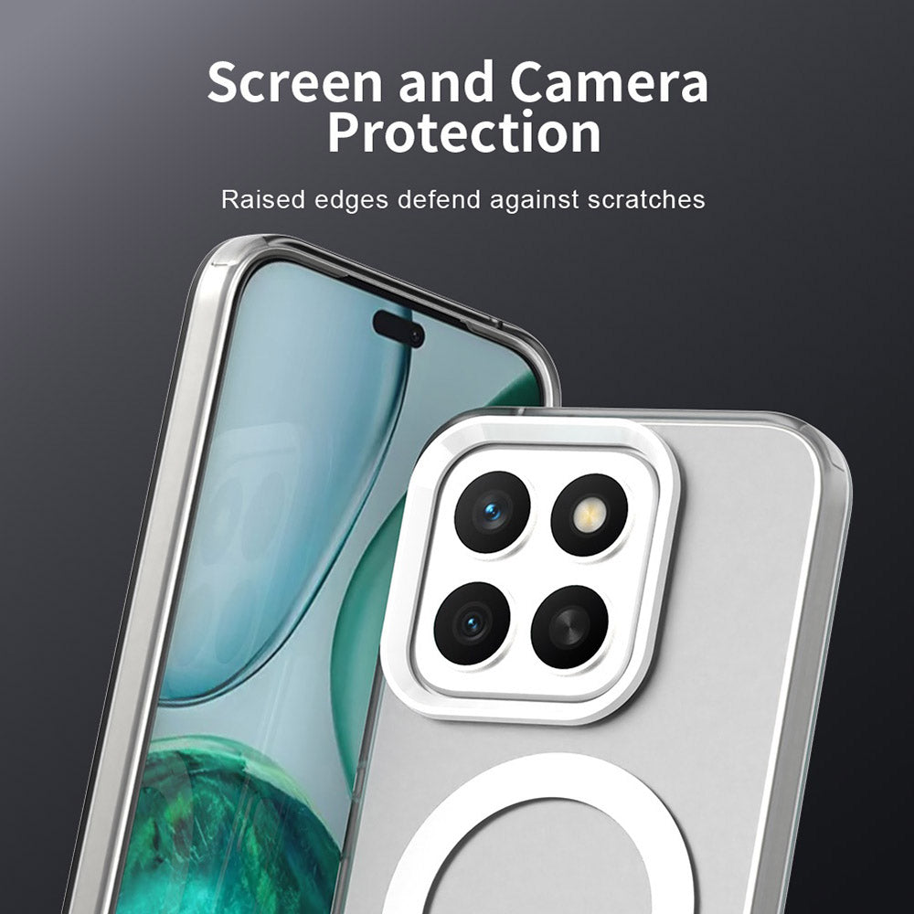 Etui MagSafe do Honor X8c, Techsuit, CandyCase, Białe