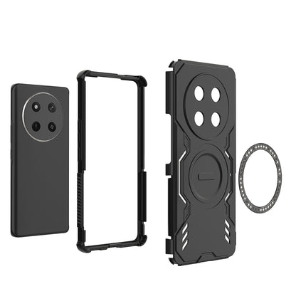 Etui MagSafe do Honor X9c / Magic7 Lite, Techsuit, ArmorMag, czarne