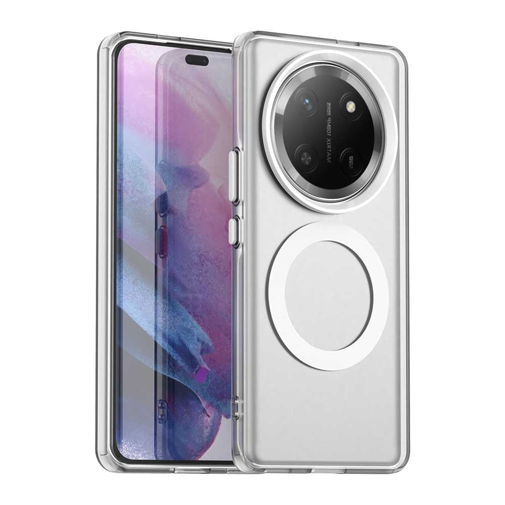 Etui MagSafe do Honor X9c / Magic7 Lite, Techsuit, CandyCase, Białe
