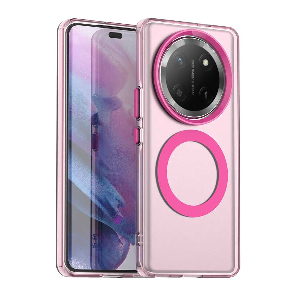 MagSafe Case for Honor X9c / Magic7 Lite, Techsuit, CandyCase, Pink