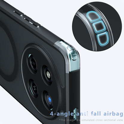 Etui MagSafe do Honor X9c / Magic7 Lite, Techsuit, PureFrost, czarne