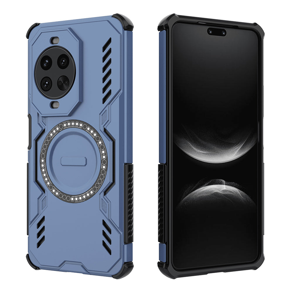 Etui MagSafe dla Huawei nova 14 Pro, Techsuit, ArmorMag, Niebieskie