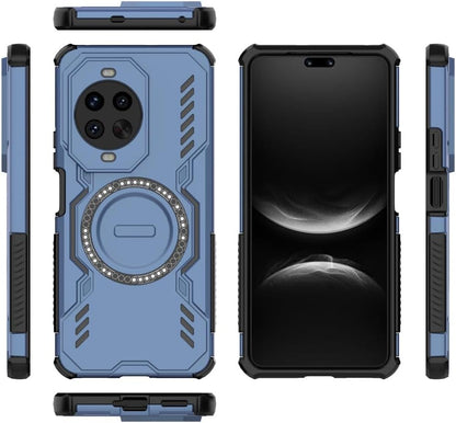 Etui MagSafe dla Huawei nova 14 Pro, Techsuit, ArmorMag, Niebieskie