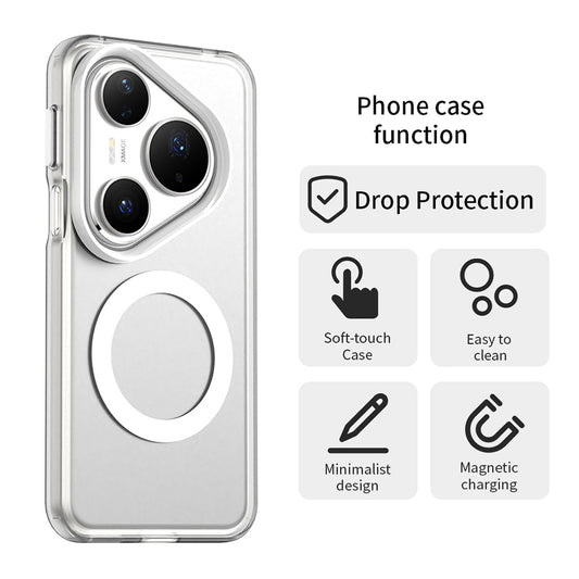Etui MagSafe do Huawei Pura 80 Pro, Techsuit, CandyCase, Białe