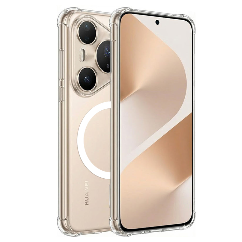 Etui MagSafe dla Huawei Pura 80 Pro, Techsuit, Odporny na wstrząsy, Przezroczysty