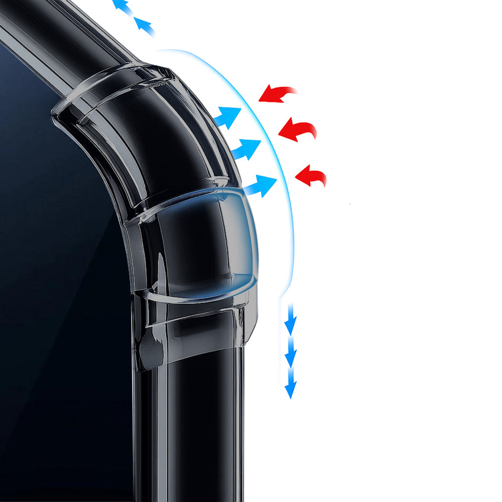 Etui MagSafe dla Huawei Pura 80 Pro, Techsuit, Odporny na wstrząsy, Przezroczysty