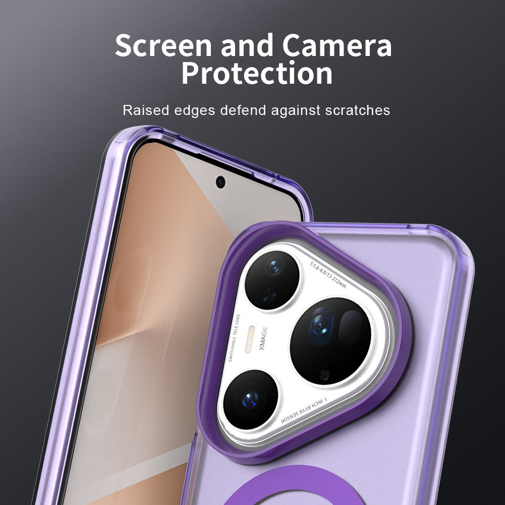 Etui MagSafe do Huawei Pura 80 Ultra, Techsuit, CandyCase, Fioletowy