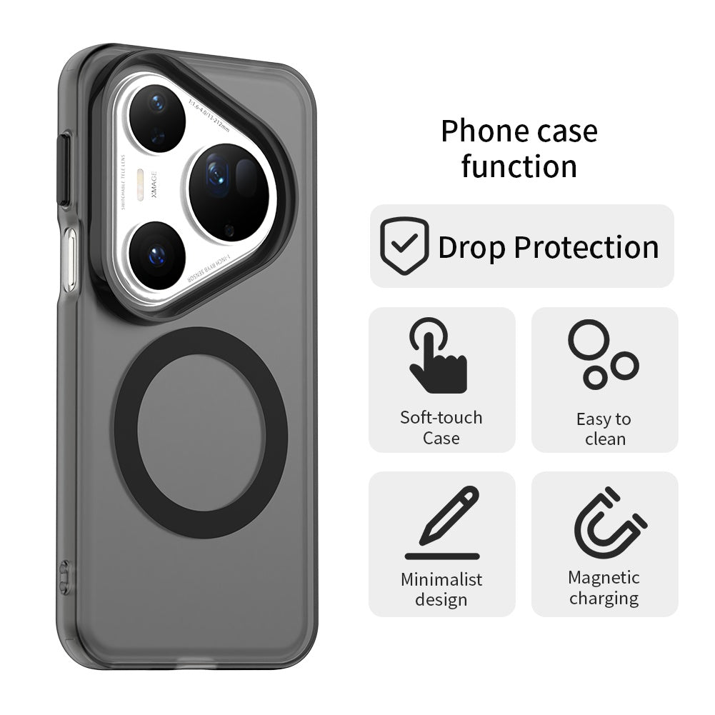 Etui MagSafe do Huawei Pura 80 Ultra, Techsuit, CandyCase, czarne