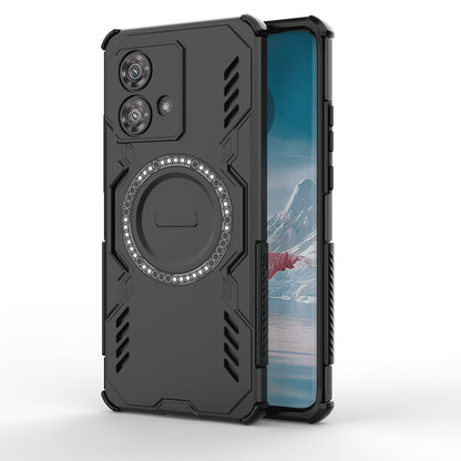 MagSafe Case for Motorola Edge 40 Neo, Techsuit, ArmorMag, Black