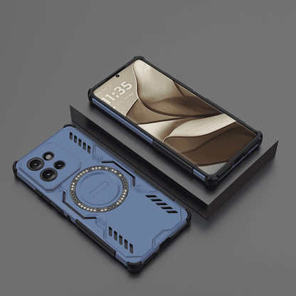 MagSafe Case for Motorola Edge 50, Techsuit, ArmorMag, Blue