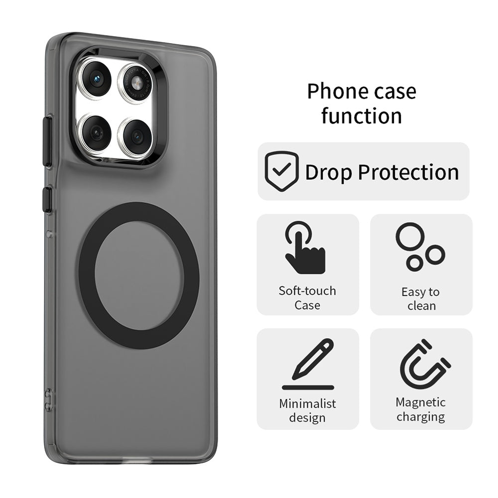 Etui MagSafe do Motorola Edge 60 Fusion / Edge 60, Techsuit, CandyCase, czarne