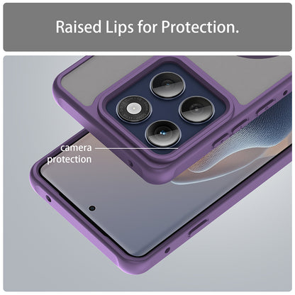 Etui MagSafe do Motorola Edge 60 Pro, Techsuit, HaloFrost II (Duży otwór na obiektyw), Fioletowy