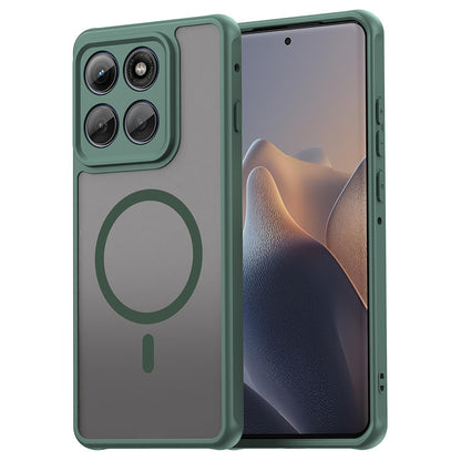 MagSafe Case for Motorola Edge 60 Pro, Techsuit, HaloFrost II, Green