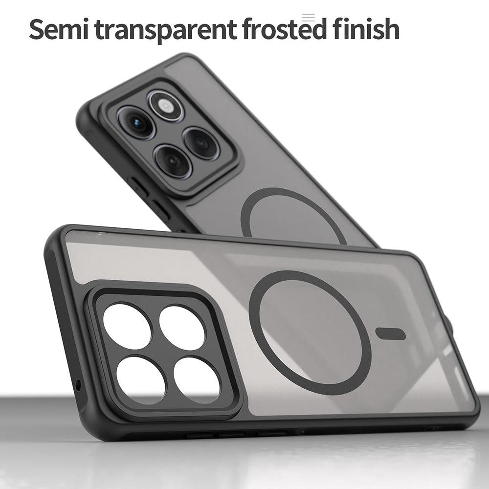 MagSafe Case for Motorola Edge 60 Pro, Techsuit, HaloFrost II, Green