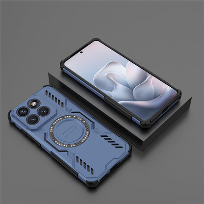 Etui MagSafe dla Motorola Edge 70 Fusion, Techsuit, ArmorMag, Niebieskie