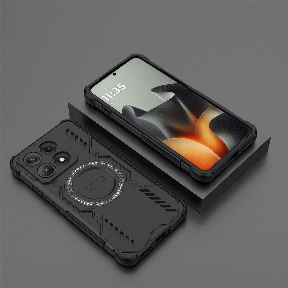 Etui MagSafe do Motorola Edge 70 Max, Techsuit, ArmorMag, czarne