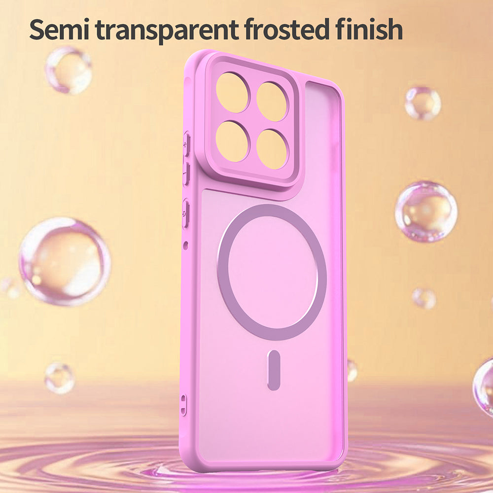 Etui MagSafe dla Motorola Edge 70, Techsuit, HaloFrost II, Różowy