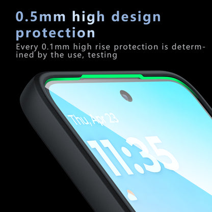 Etui MagSafe dla Motorola Moto G77 / G67, Techsuit, PureFrost, Czarne Satynowe