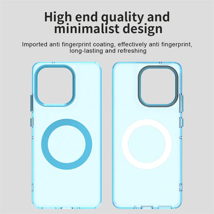 Etui MagSafe dla Motorola Moto G86, Techsuit, CandyCase, Niebieskie