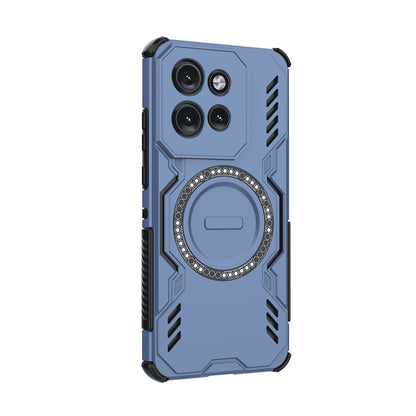 Etui MagSafe do Motorola ThinkPhone 25 / Edge 50 Neo, Techsuit, ArmorMag, Niebieskie