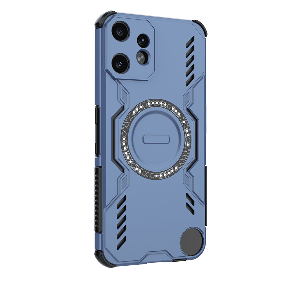 Etui MagSafe do Nothing CMF Phone 2 Pro, Techsuit, ArmorMag, Niebieskie