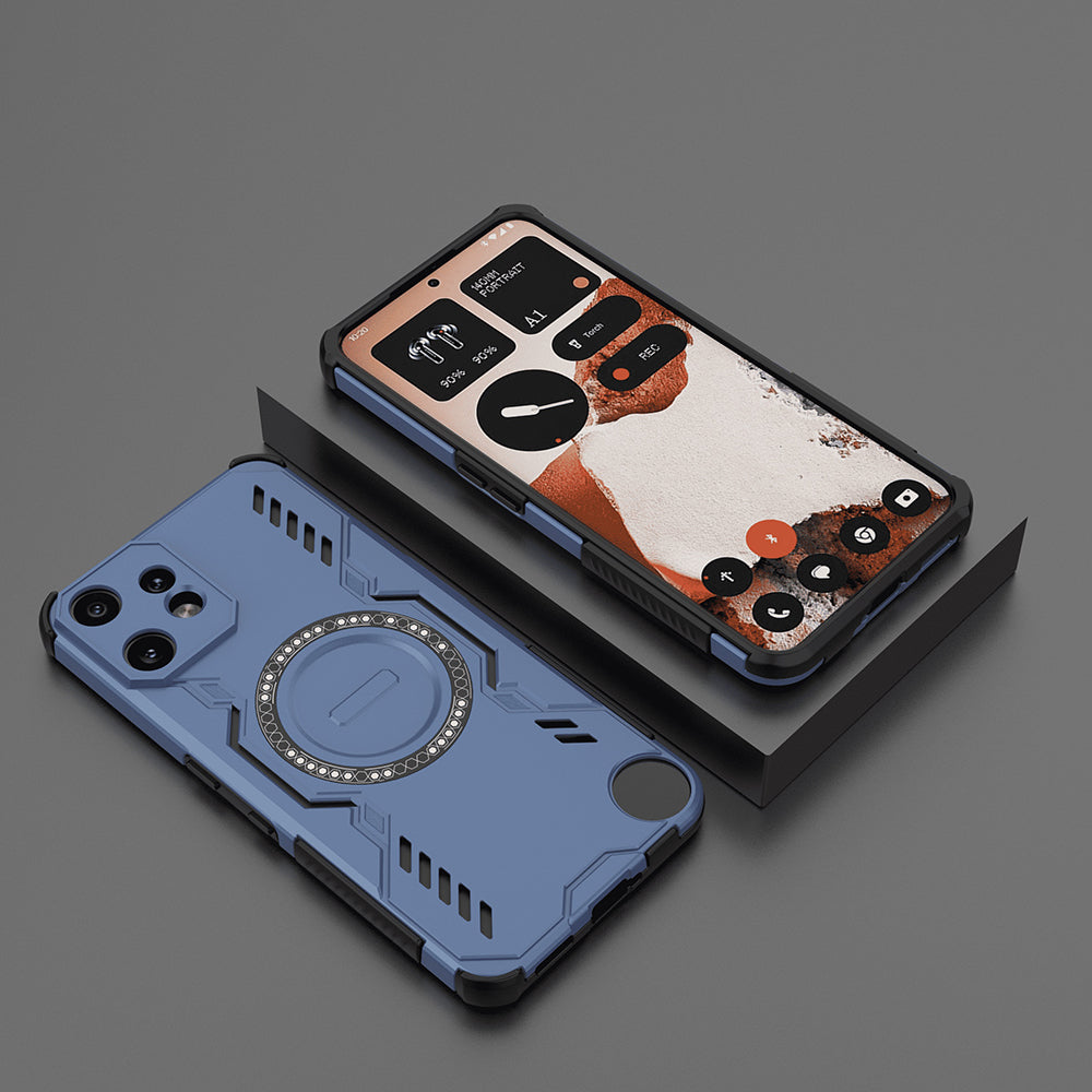 Etui MagSafe do Nothing CMF Phone 2 Pro, Techsuit, ArmorMag, Niebieskie