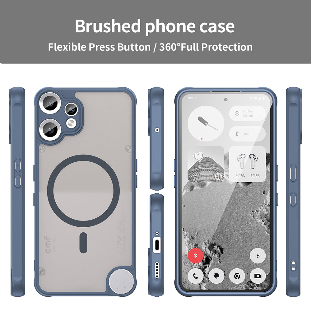 Etui MagSafe do Nothing CMF Phone 2 Pro, Techsuit, HaloFrost II, Granatowy