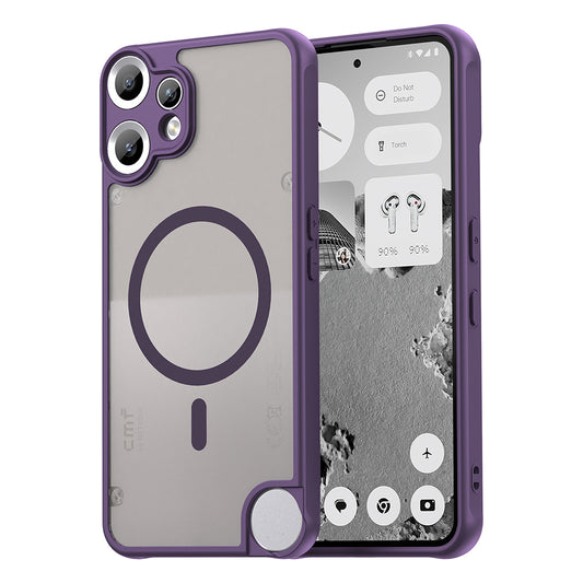 Etui MagSafe do Nothing CMF Phone 2 Pro, Techsuit, HaloFrost II, Fioletowy
