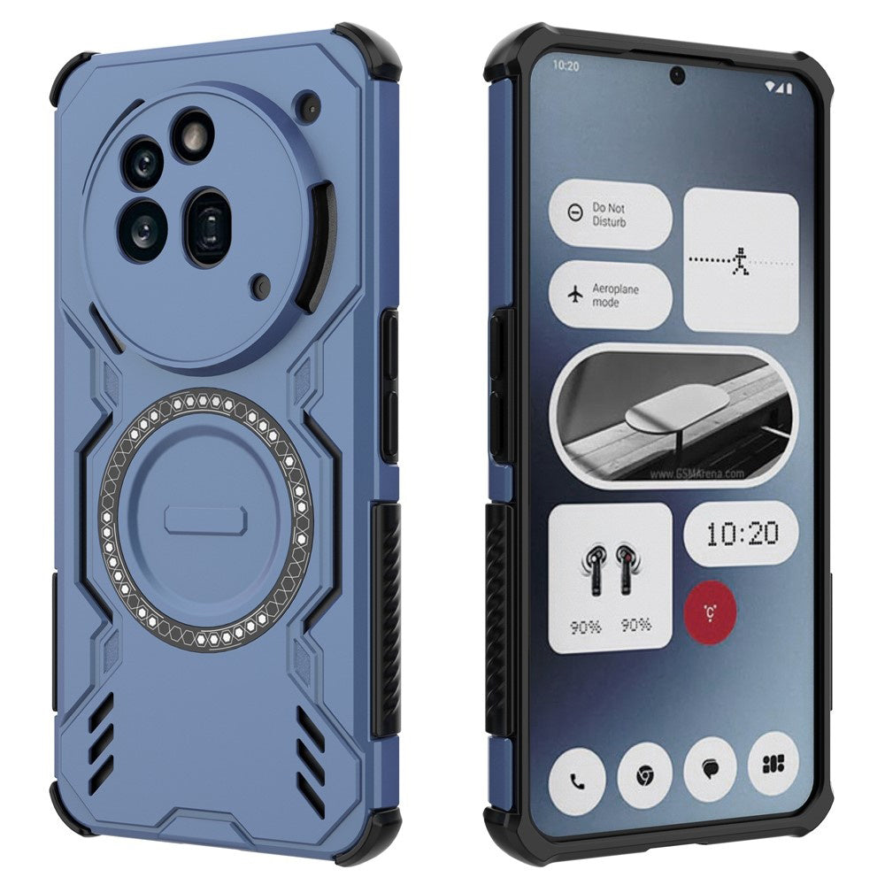 Etui MagSafe do Nothing Phone (3a) Pro, Techsuit, ArmorMag, Niebieskie