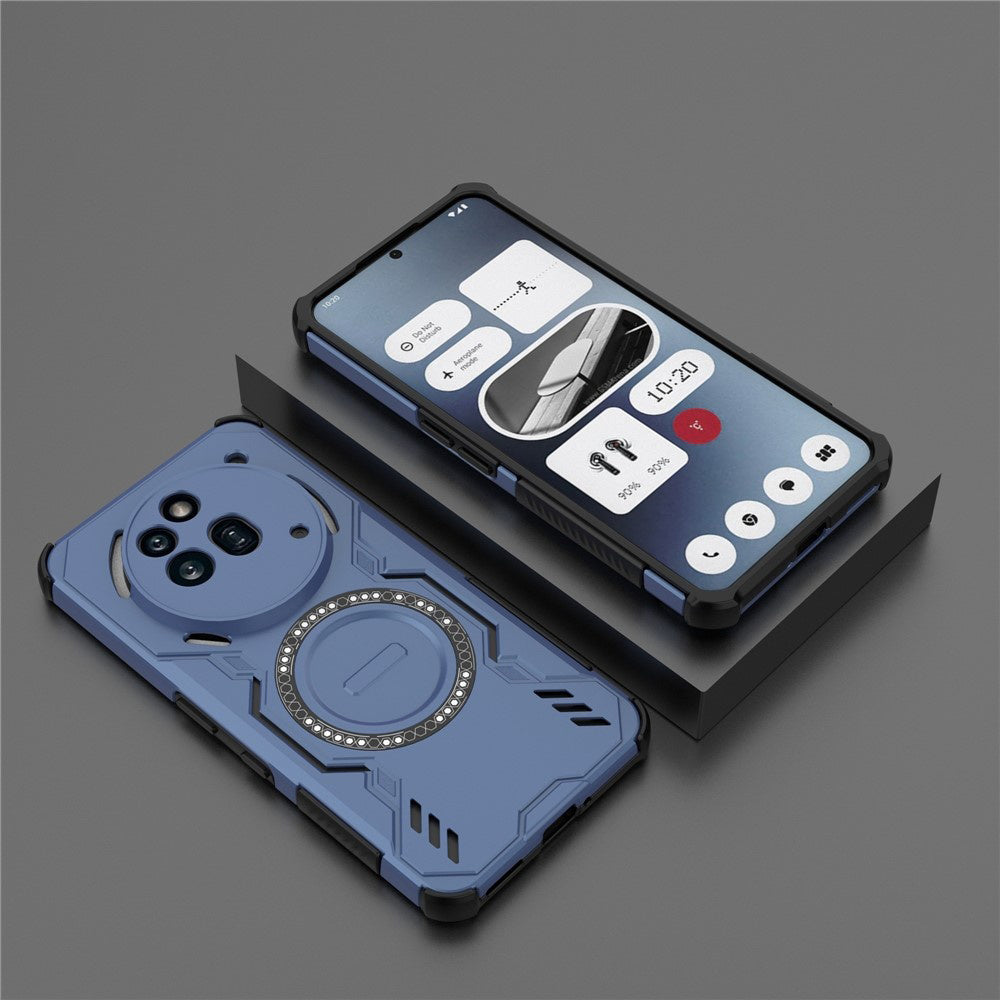 Etui MagSafe do Nothing Phone (3a) Pro, Techsuit, ArmorMag, Niebieskie