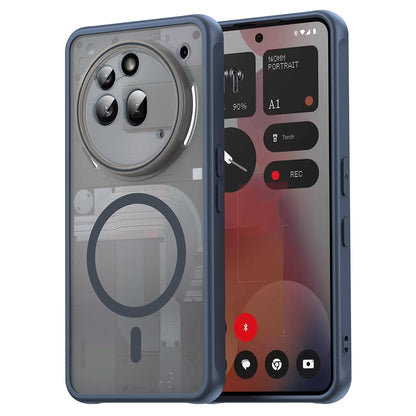 Etui MagSafe do Nothing Phone (3a) Pro, Techsuit, HaloFrost II, Granatowy