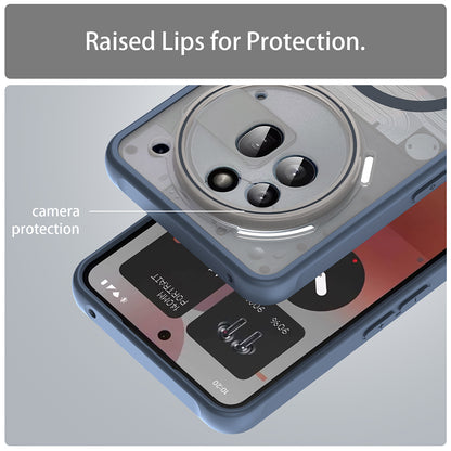 Etui MagSafe do Nothing Phone (3a) Pro, Techsuit, HaloFrost II, Granatowy