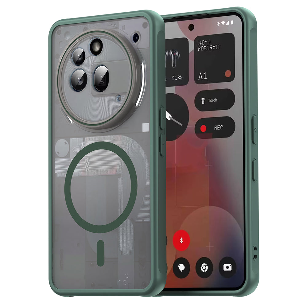 Etui MagSafe do Nothing Phone (3a) Pro, Techsuit, HaloFrost II, Zielony
