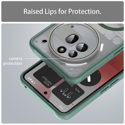 Etui MagSafe do Nothing Phone (3a) Pro, Techsuit, HaloFrost II, Zielony