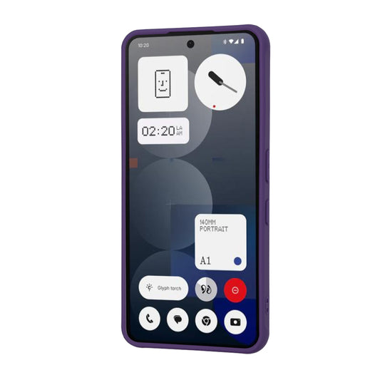 MagSafe Case for Nothing Phone (3a) Pro, Techsuit, HaloFrost, Dark Purple