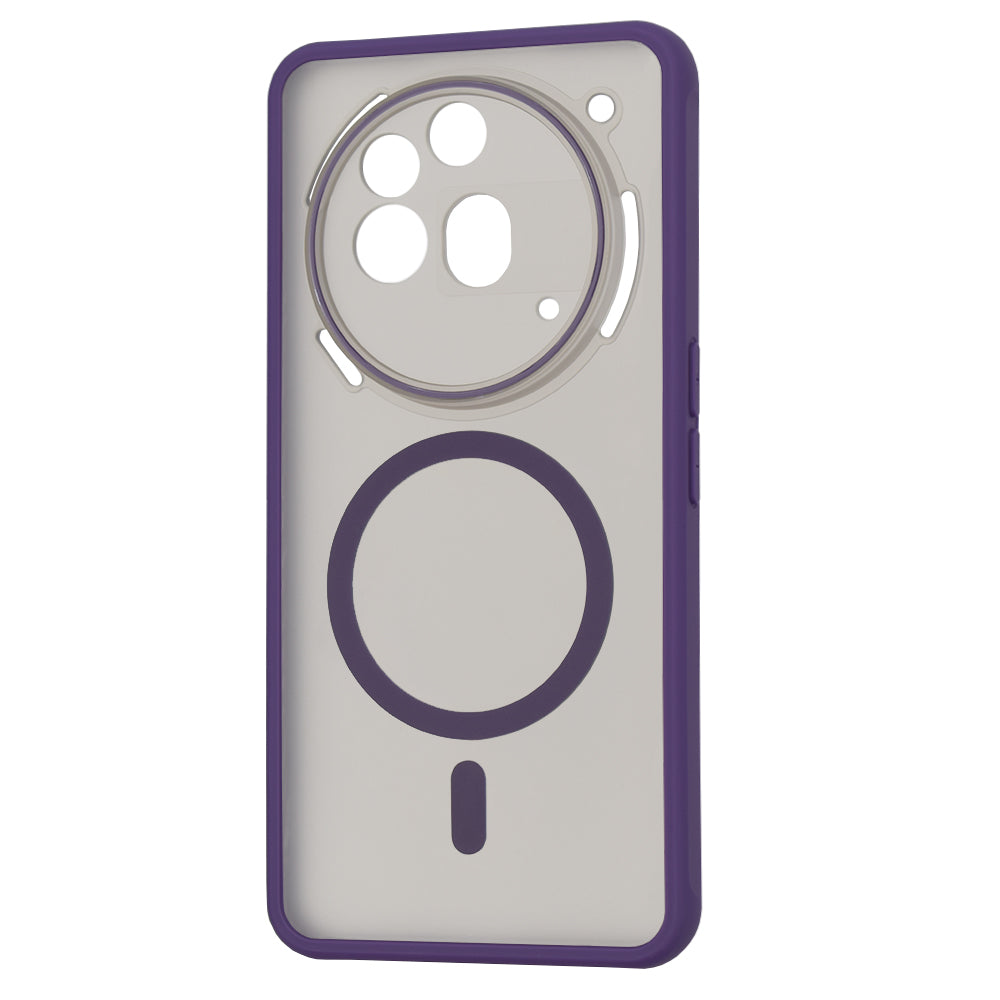 Etui MagSafe do Nothing Phone (3a) Pro, Techsuit, HaloFrost, Ciemny Fiolet