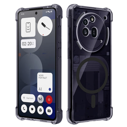Etui MagSafe do Nothing Phone (3a) Pro, Techsuit, Shockproof Clear, Fumary
