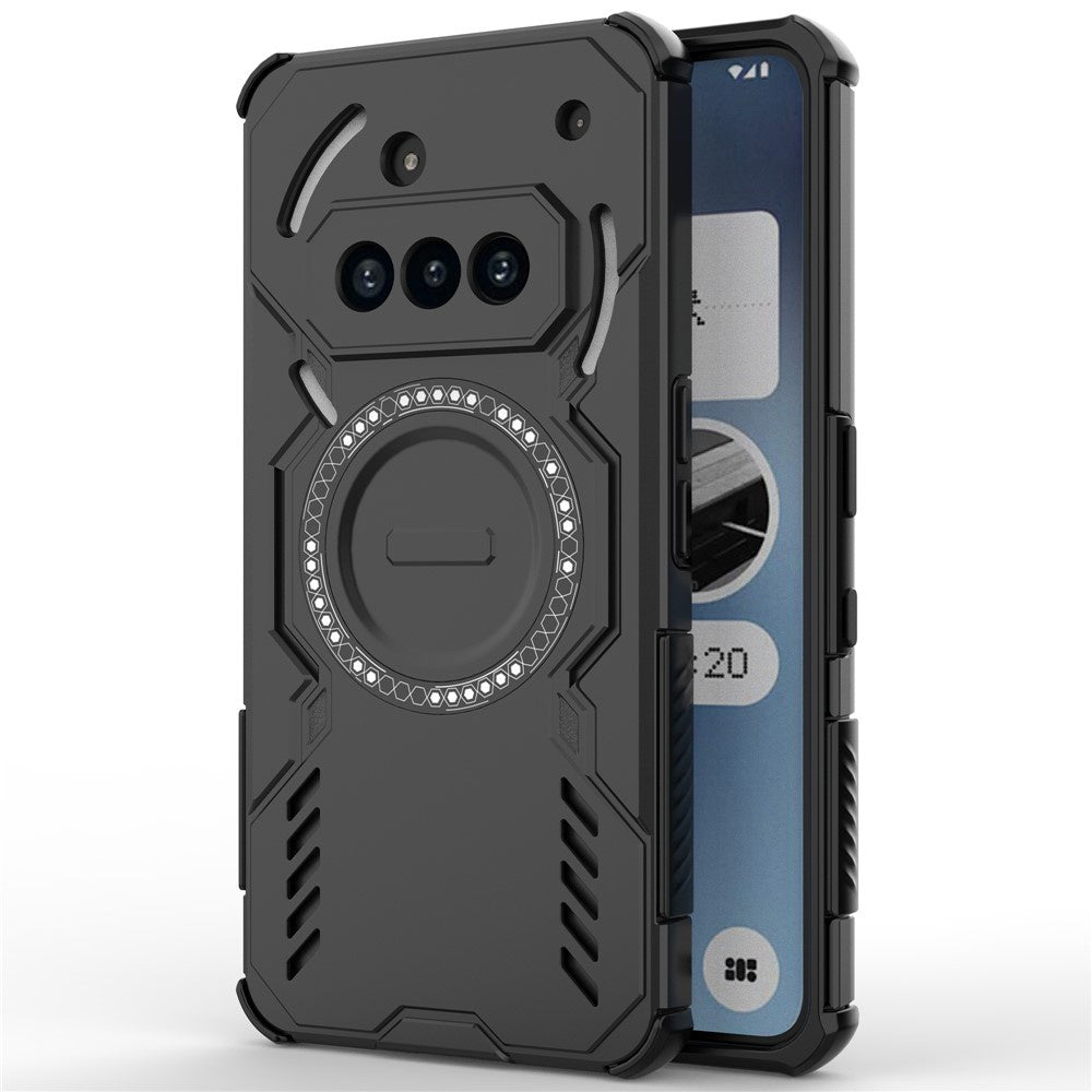 Etui MagSafe do Nothing Phone (3a), Techsuit, ArmorMag, czarne
