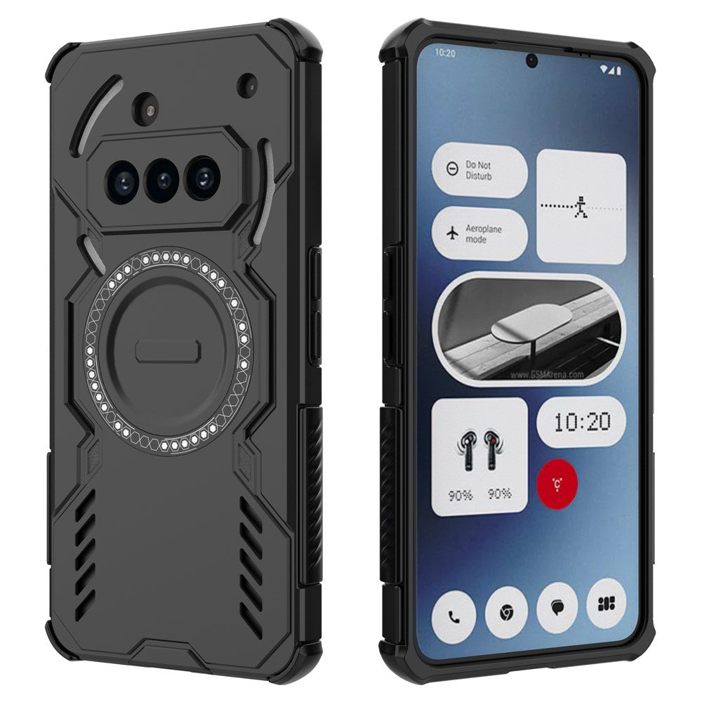 Etui MagSafe do Nothing Phone (3a), Techsuit, ArmorMag, czarne