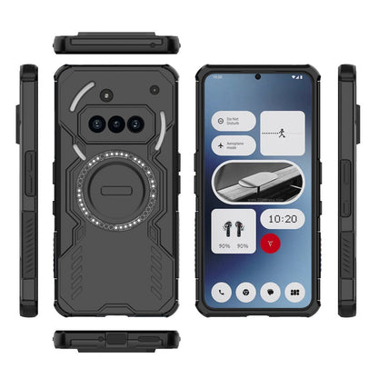 Etui MagSafe do Nothing Phone (3a), Techsuit, ArmorMag, czarne