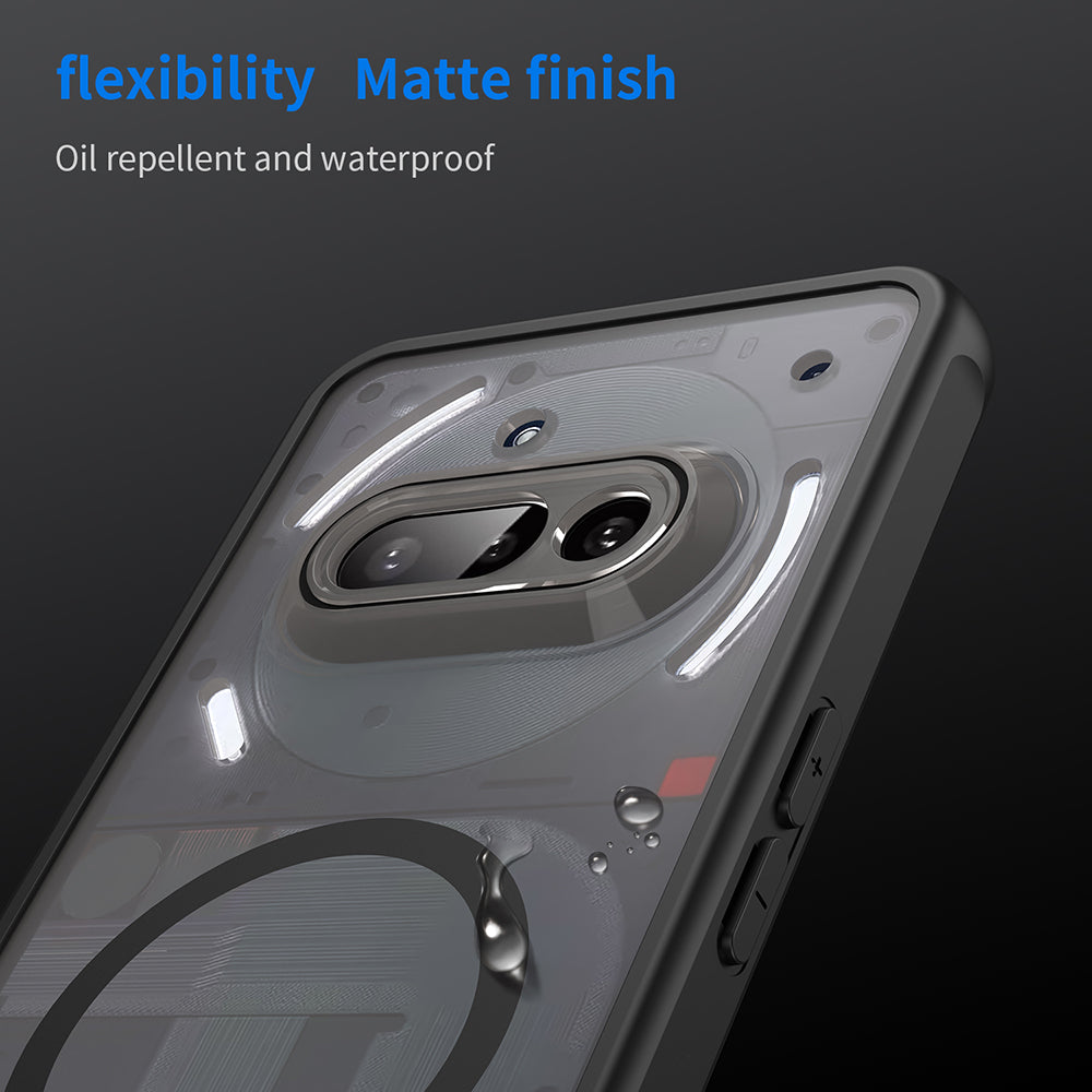 MagSafe Case for Nothing Phone (3a), Techsuit, HaloFrost II, Black
