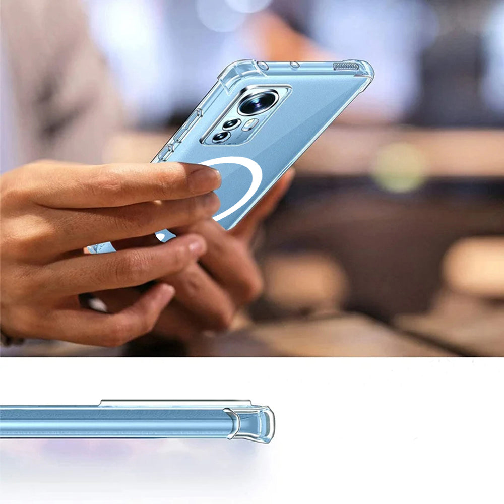 MagSafe Case for Nothing Phone (3a), Techsuit, Shockproof, Transparent