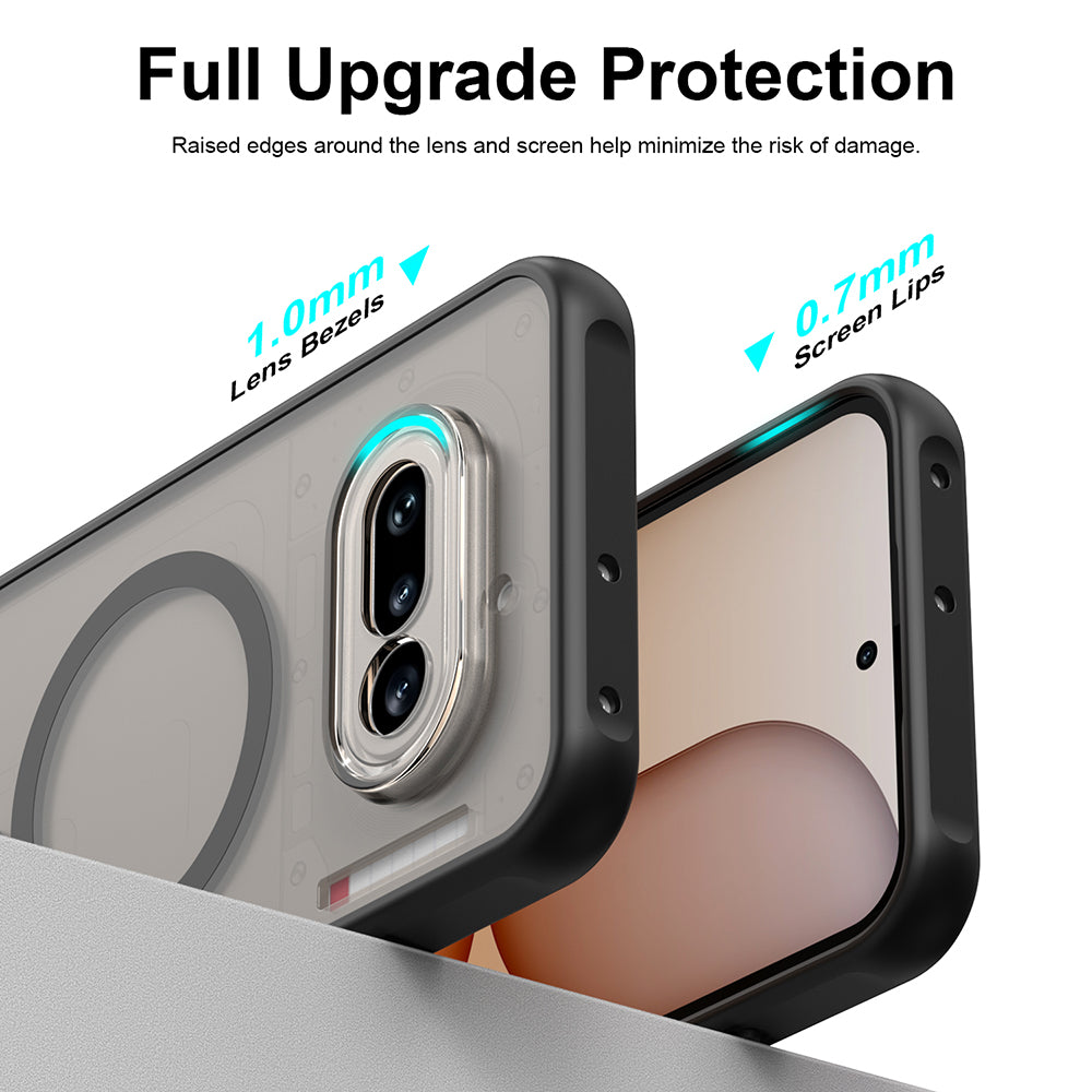 Etui MagSafe dla Nothing Phone (4a), Techsuit, HaloFrost II, Czarne