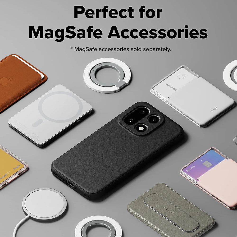 Etui MagSafe dla OnePlus 15, Ringke, Onyx, Czarne