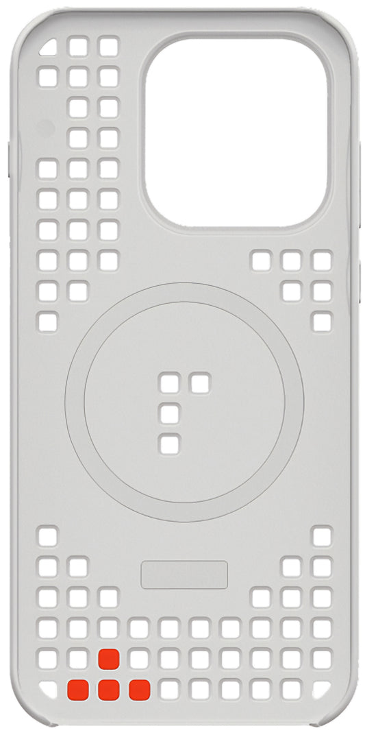 Etui na OnePlus 15, Hole Pattern Magnetic, Szary 5431102022
